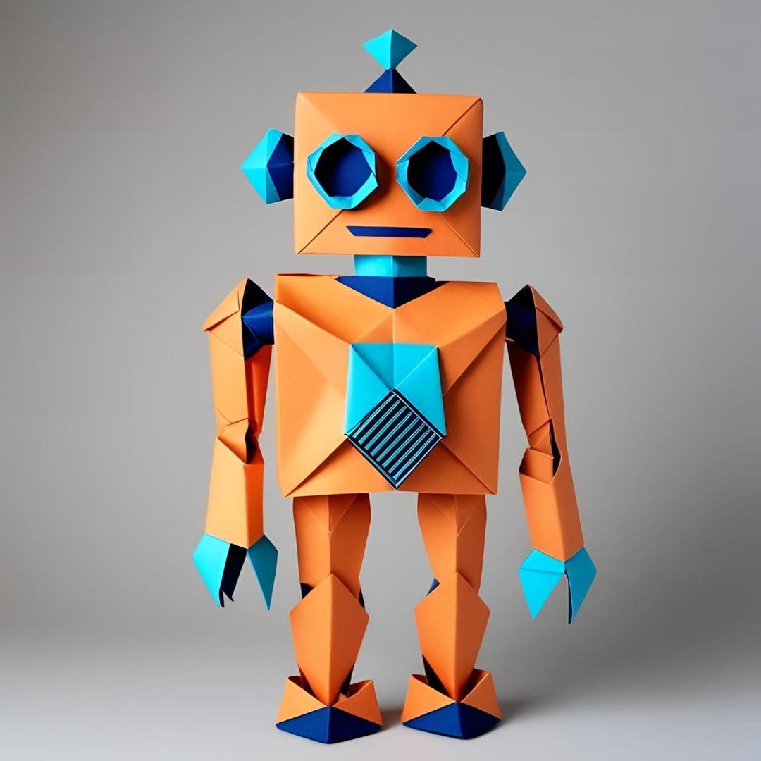 How to Create Your Own Original Sculptural Origami Model with the Help of Artificial Intelligence