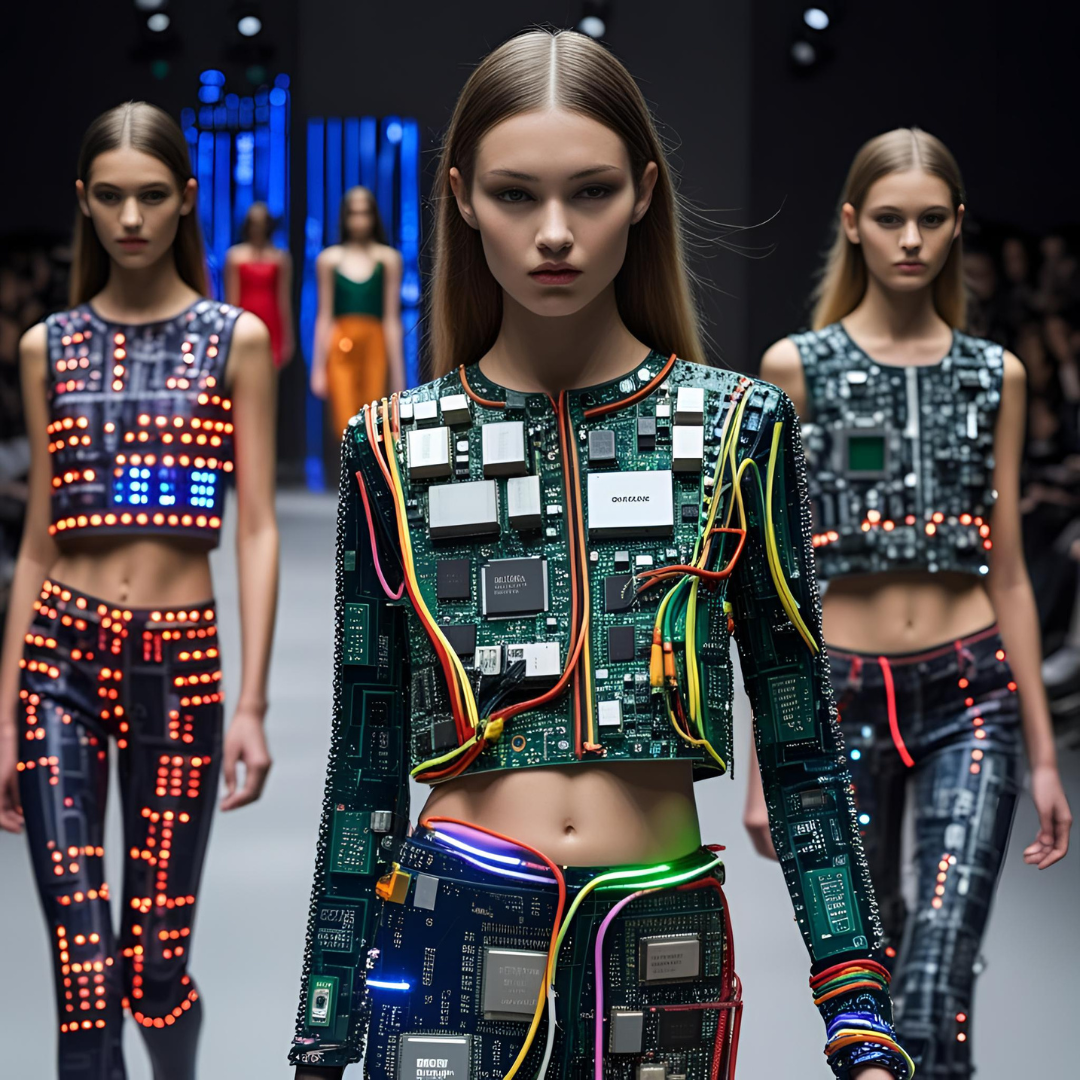 Hi-Tech Recycled Fashion: Trends and Inspirations for Clothing Made from Electronic Materials